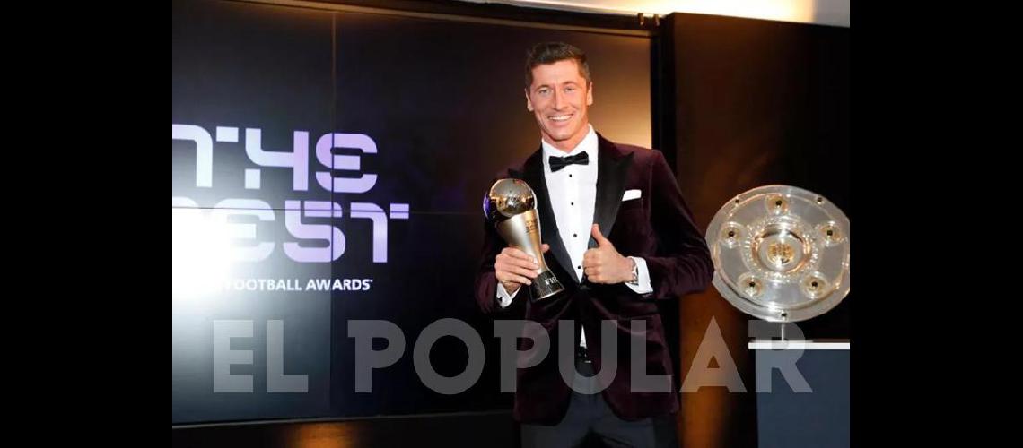 Messi cedioacute el pedestal ante Robert Lewandowski