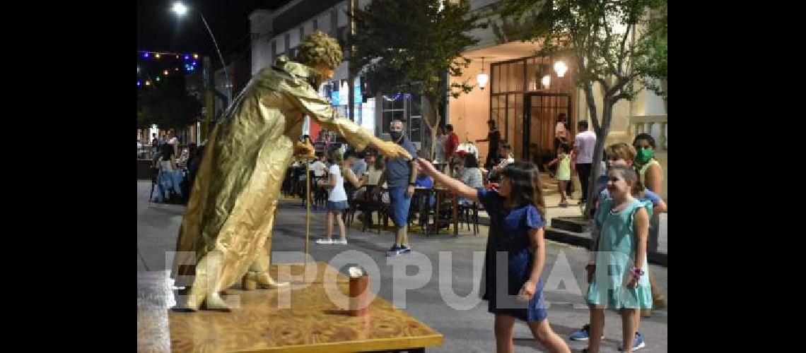 Una noche bien de verano acompaÃ±Ã³ el trayecto 