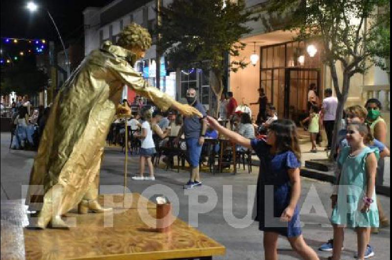 Una noche bien de verano acompaÃ±Ã³ el trayecto 