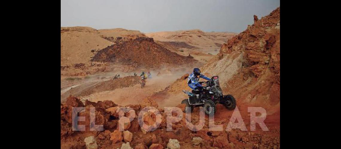 El bonaerense manda con una ventaja de casi 21 minutos 