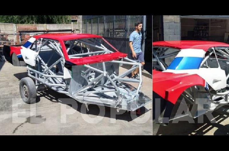 Etapa de pintura en la Dodge de Trucco para luego pasar al armado 