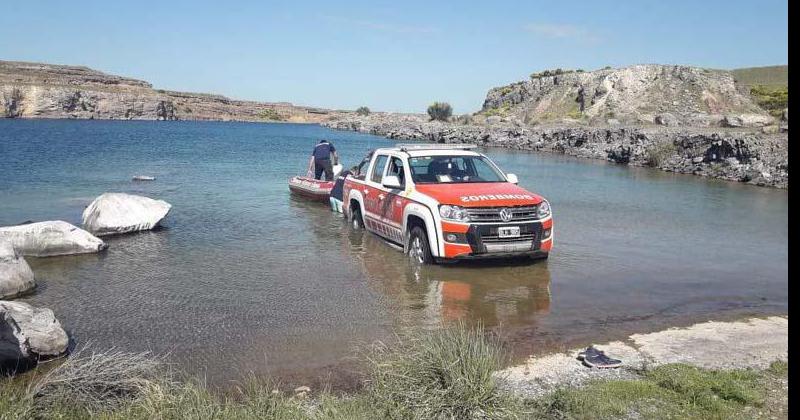 No aparece- buscaron a Jonatan en las canteras de la cementera Loma Negra