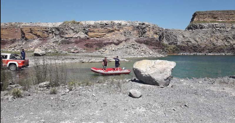 No aparece- buscaron a Jonatan en las canteras de la cementera Loma Negra