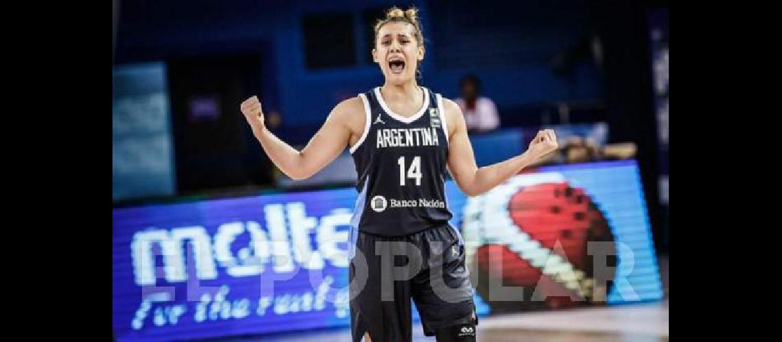 La joven jugadora argentina fue drafteada por Indiana Fever 