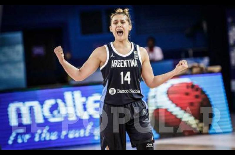 La joven jugadora argentina fue drafteada por Indiana Fever 