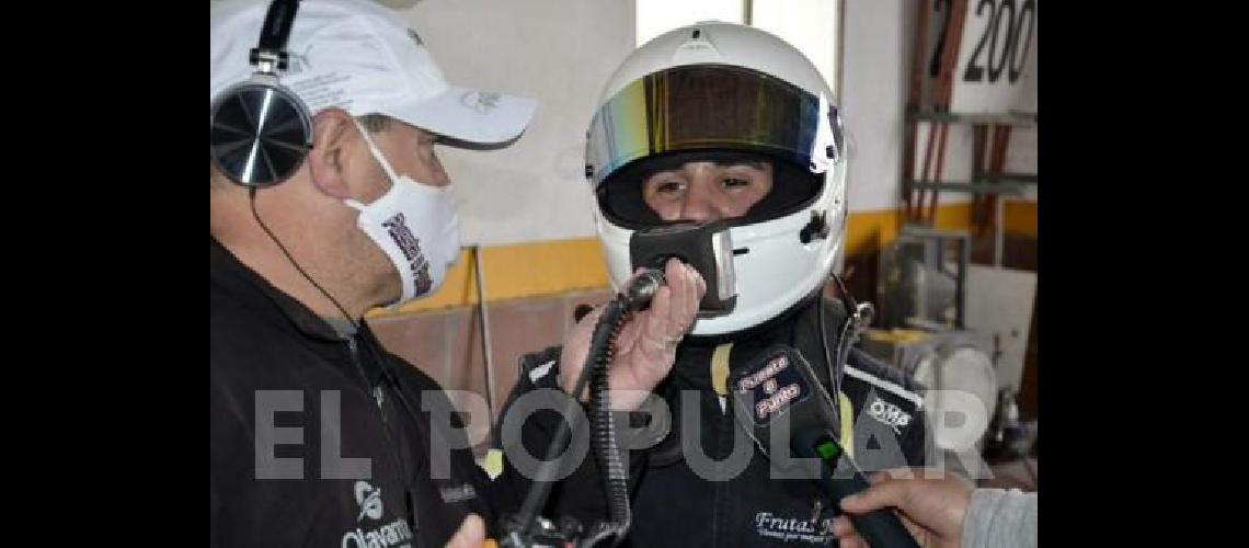 Un gran domingo para NicolÃs Rojas con el auto de Francisco Traina 