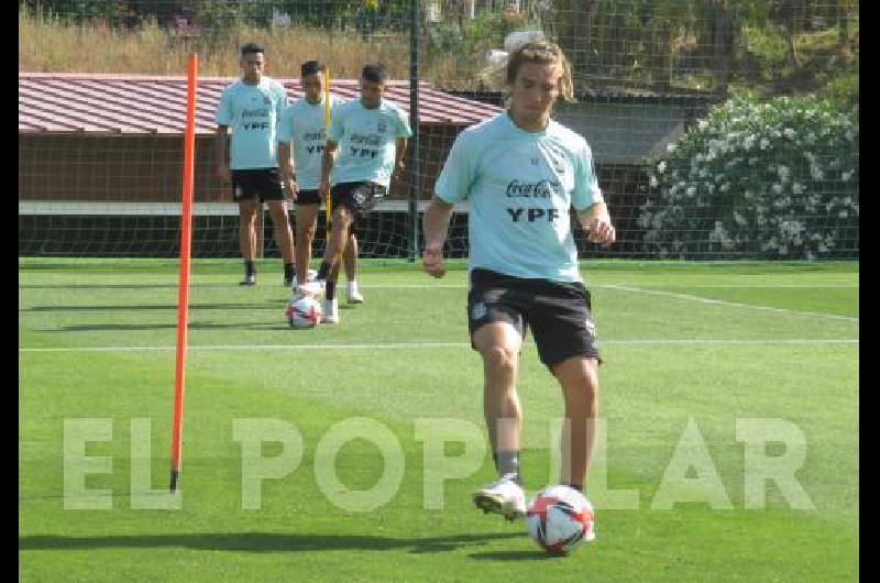 Pedro De la Vega integrante del seleccionado nacional 