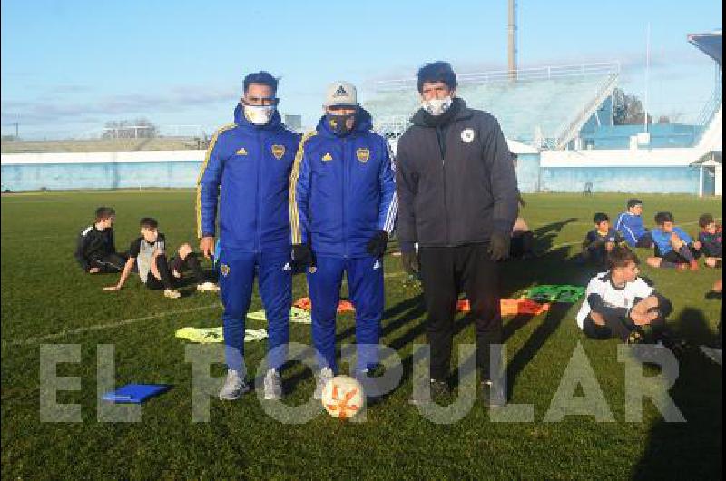 Los captadores de Boca analizaron el rendimiento de muchos jugadores locales 