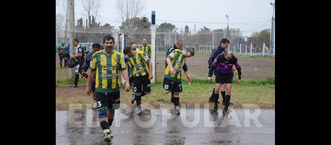 La fecha sin final por la lluvia