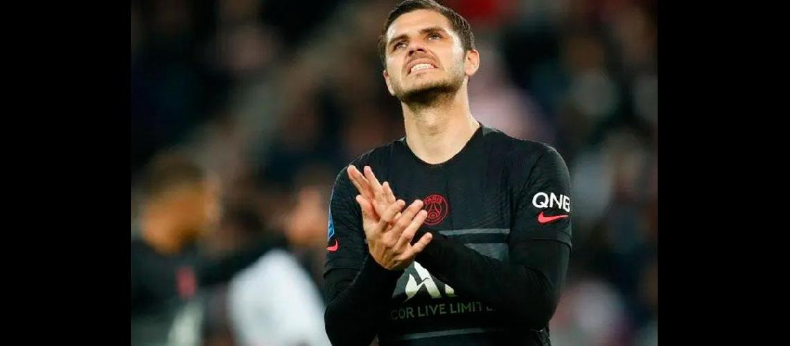 Icardi se ausentoacute en el <br> entrenamiento del PSG