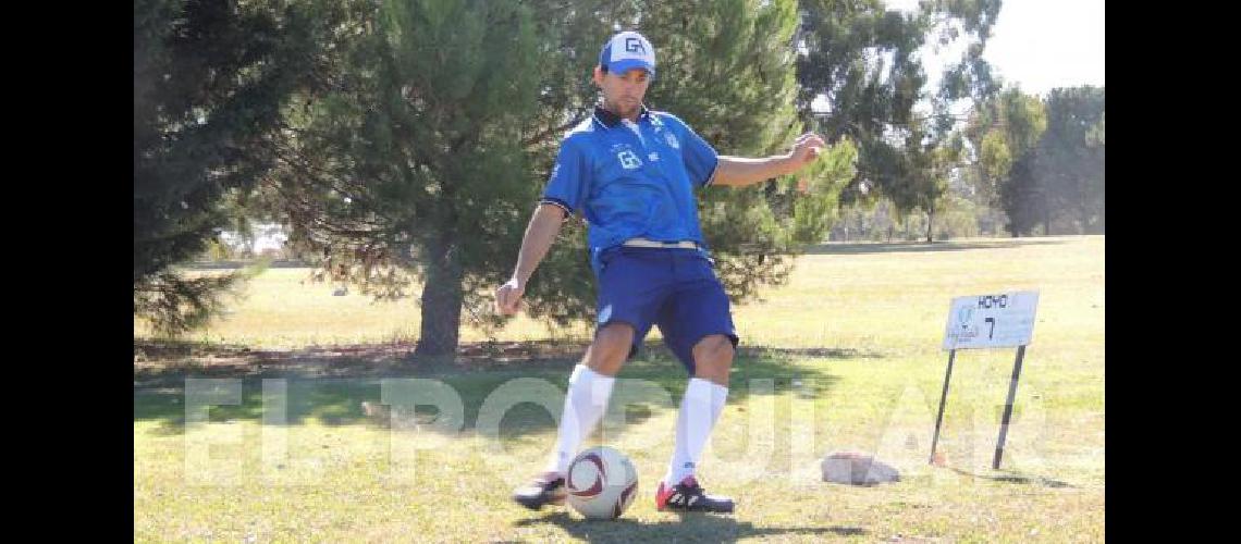 Gerardo Ameri continÃºa participando de importantes torneos de footgolf 