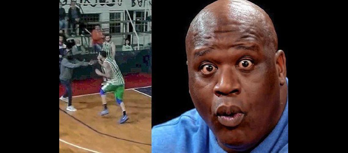 Shaquille ONeal hizo foco en el jugador que quiso golpear al aacuterbitro