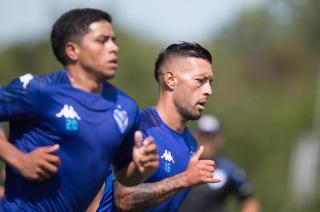 Lucas Janson entrena en Vélez