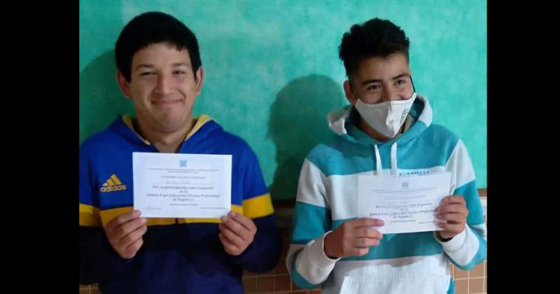 Alumnos de la Escuela especial recibieron certificados de participación