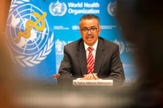 El titular de la OMS Tedros Adhanom Ghebreyesus