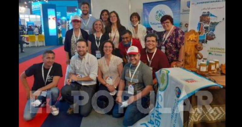 El equipo del INTA en la Feria de Turismo