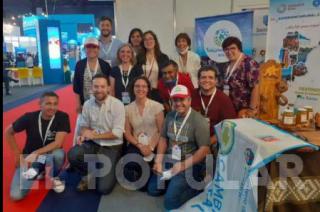 El equipo del INTA en la Feria de Turismo