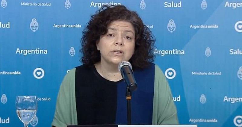 La ministra de Salud de la Nación Carla Vizzotti reveló que se evalúa reducir el aislamiento obligatorio para los contactos estrechos