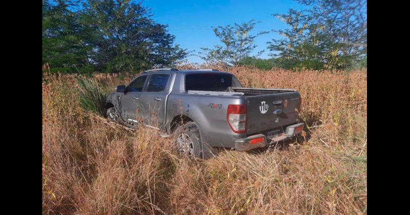 El cuerpo apareció en la caja de una camioneta