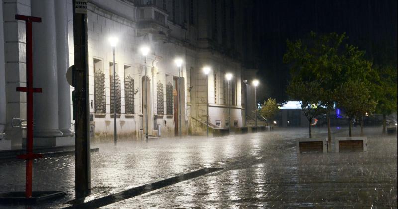 Tras la ola de calor la lluvia trajo un leve alivio