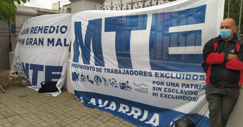 Importante movilizacioacuten del MTE en el Juzgado de Faltas y en el Municipio