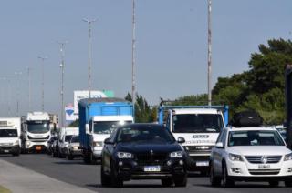 El movimiento en las rutas que llevan a la Costa en el cambio de quincena fue muy intenso según Aubasa