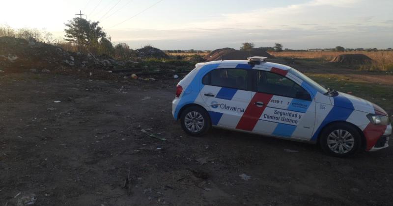 Sierra Chica- Control Urbano se presentoacute en un basural a cielo abierto