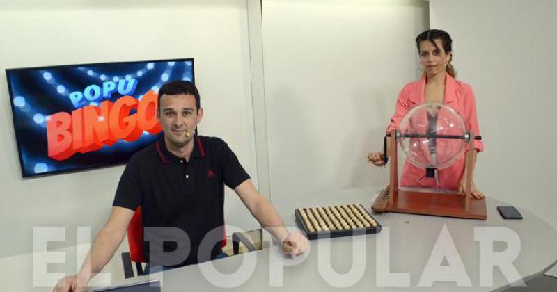 Dos personas gritaron Cartoacuten Lleno en el PopuBingo