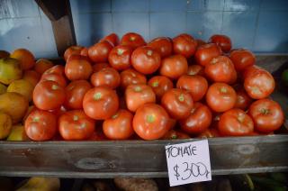 Verdulerías locales informaron los movimientos de precios que fue registrando el tomate