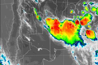 Alerta amarilla por granizo y fuertes tormentas para este saacutebado en Olavarriacutea 