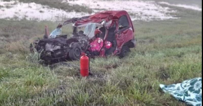 Una familia de Boliacutevar fallecioacute en un accidente en la Ruta 205