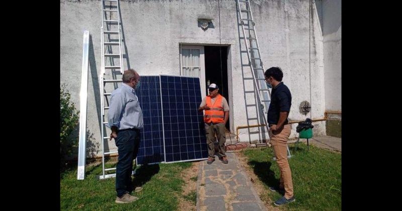 Los paneles solares ya fueron instalados