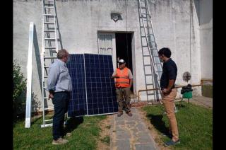 Los paneles solares ya fueron instalados