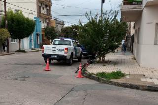 Una ciclista fue trasladada al Hospital tras un accidente