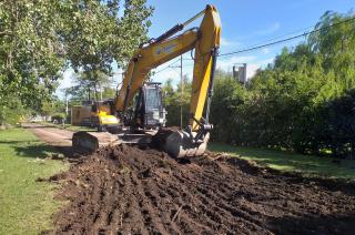  Mantenimiento de calles en Villa Aurora y Los Sauces