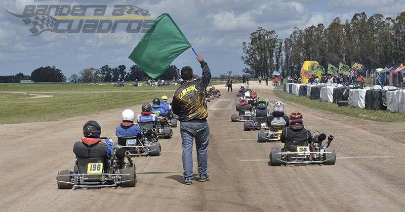 El karting espera por la bandera verde para iniciar la temporada en Lobería