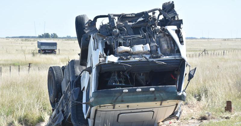 En el choque estuvieron involucrados dos autos y un camión