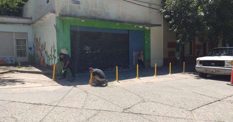 Se colocaron barras señalizadoras en Sierras Bayas