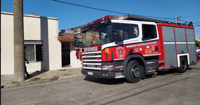 Bomberos controló un incendio en una vivienda de Pueblo Nuevo