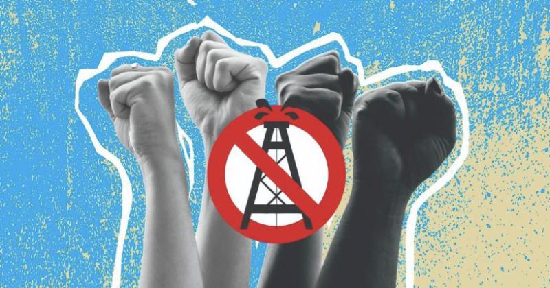  La marcha global se enmarca bajo la consigna mares y océanos libres de petróleo