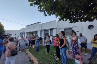 Bertellys se reunió con algunos vecinos en Chillar pero no hubo registro fotogr�fico del encuentro