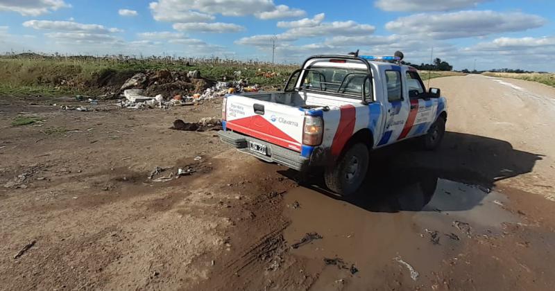 Control Urbano inspeccionó los ingresos de dos basurales a cielo abierto