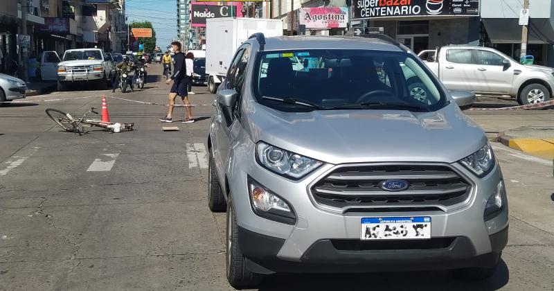 El tr�nsito se encuentra cortado en Vicente López en dirección a Colón