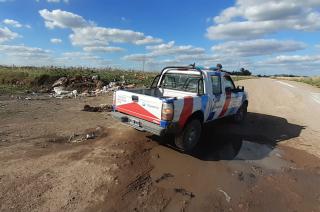 Control Urbano inspeccionó los ingresos de dos basurales a cielo abierto