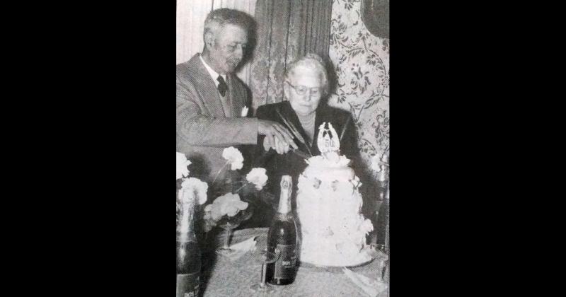 En el mes de septiembre de 1959 el matrimonio de Francisca Olza y Francisco Borjas Rojas festejaba el 50 aniversario de su casamiento