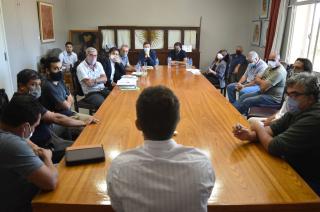 Realizaron reuniones y visitas a sectores productivos