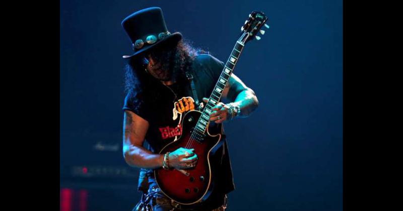 Slash con disco nuevo sin Guns NRoses y con una guitarra inspirada en eacutel