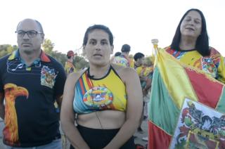 GRES Salgueros y Nova Batería en La previa del Carnaval