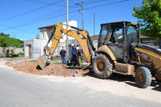 Avanza la ampliacioacuten de la red cloacal en Facundo Quiroga I