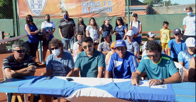 El Fortín tiene un gran proyecto de tenis